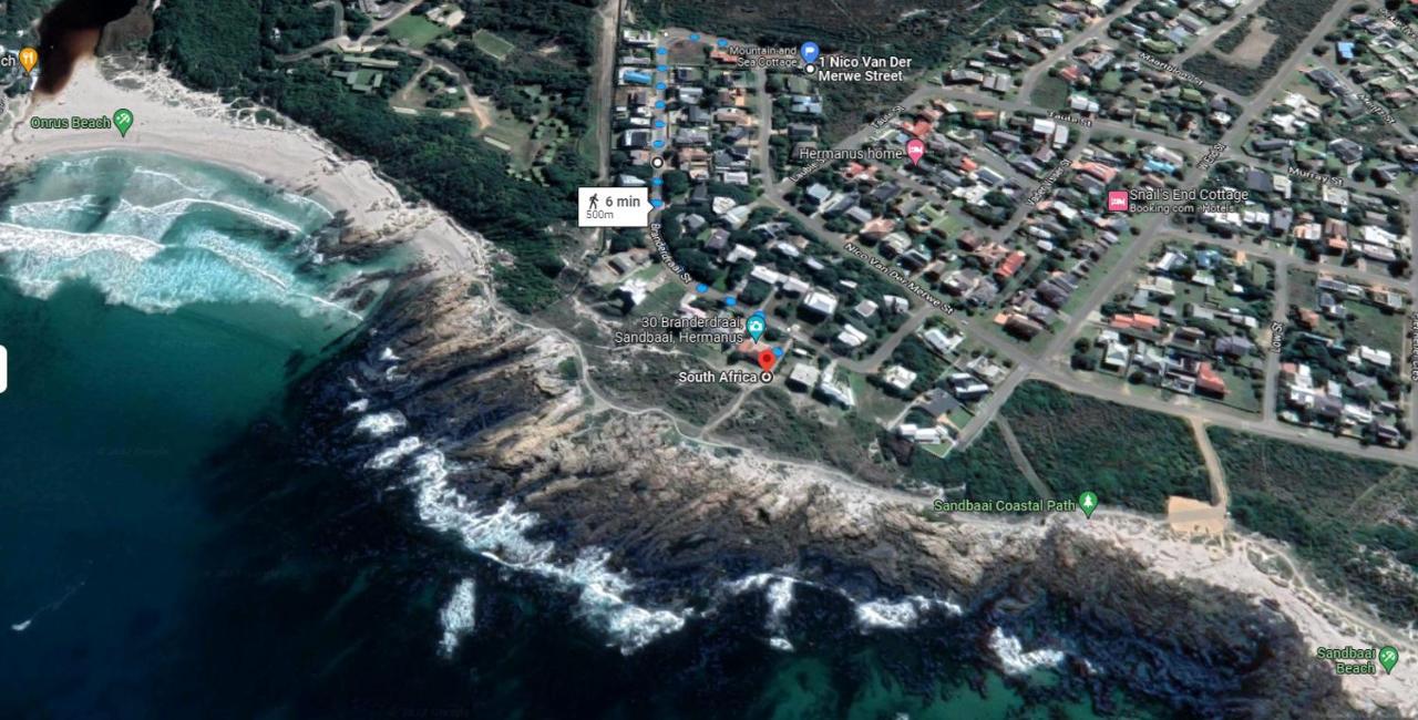 Mountain And Sea Cottage Hermanus Exterior foto